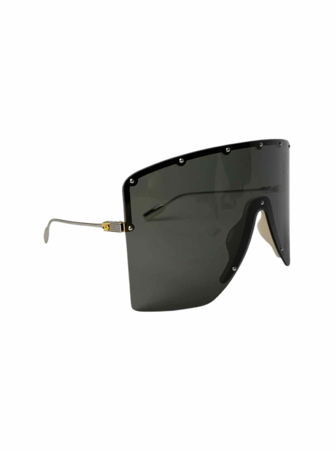 Gucci Studded Shield Sunglasses