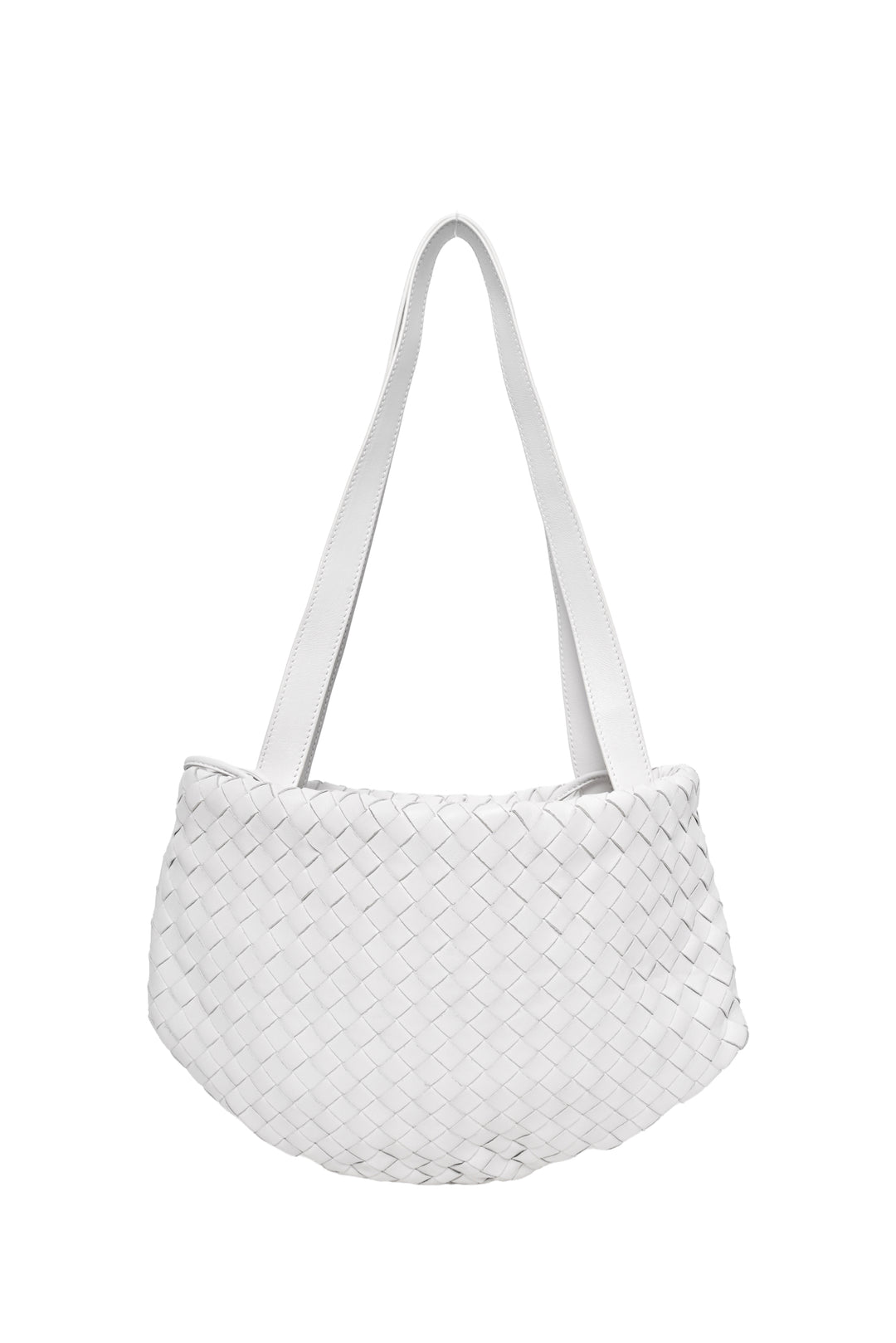 Bottega Veneta Nappa Intrecciato Small Bulb Satchel