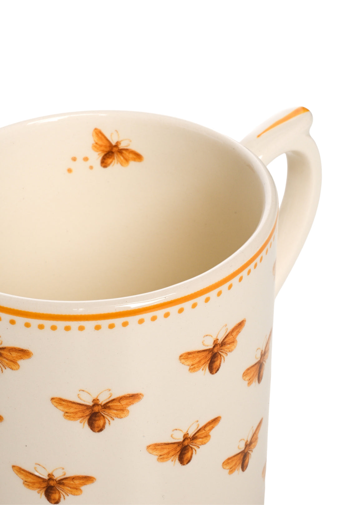 Dior Ceramic Bee Motif 'Les Gris-Gris de Mr. Dior' Set of Two Mugs