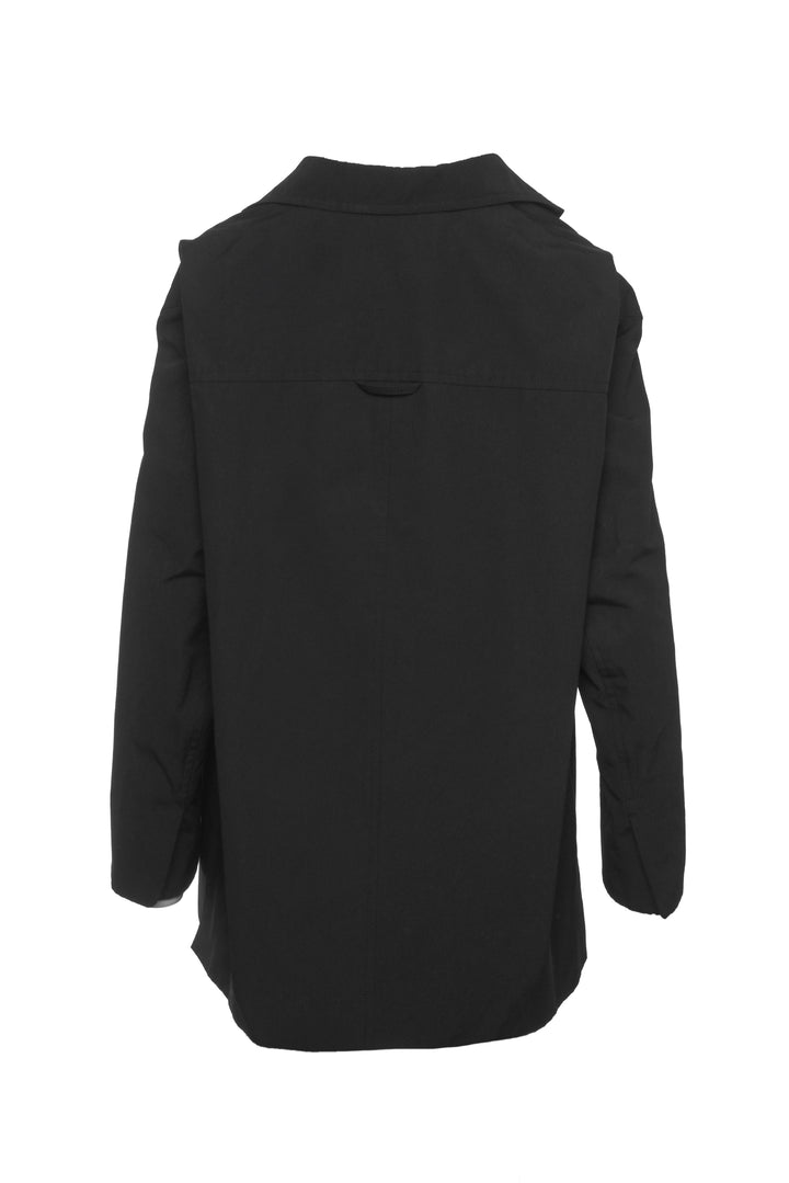 Welldone Size S Oversized Logo Pocket Blazer