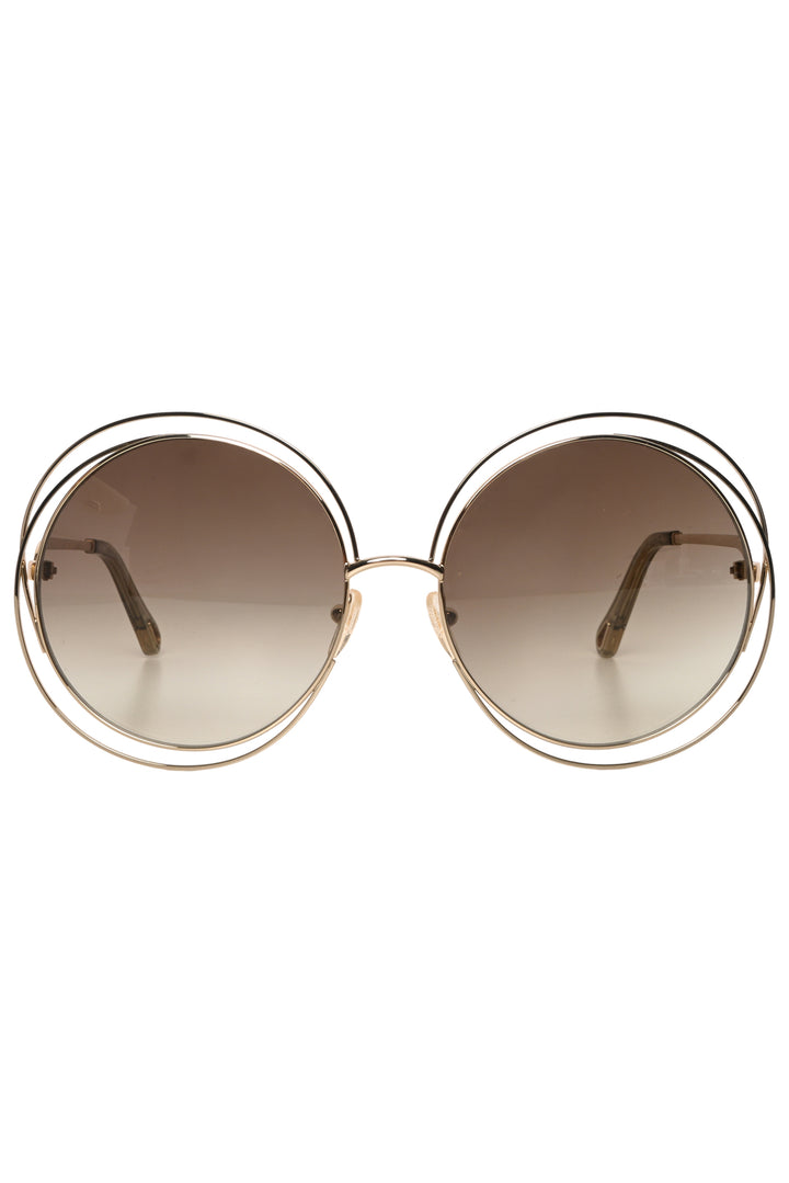 Chloe Carolina Round Sunglasses