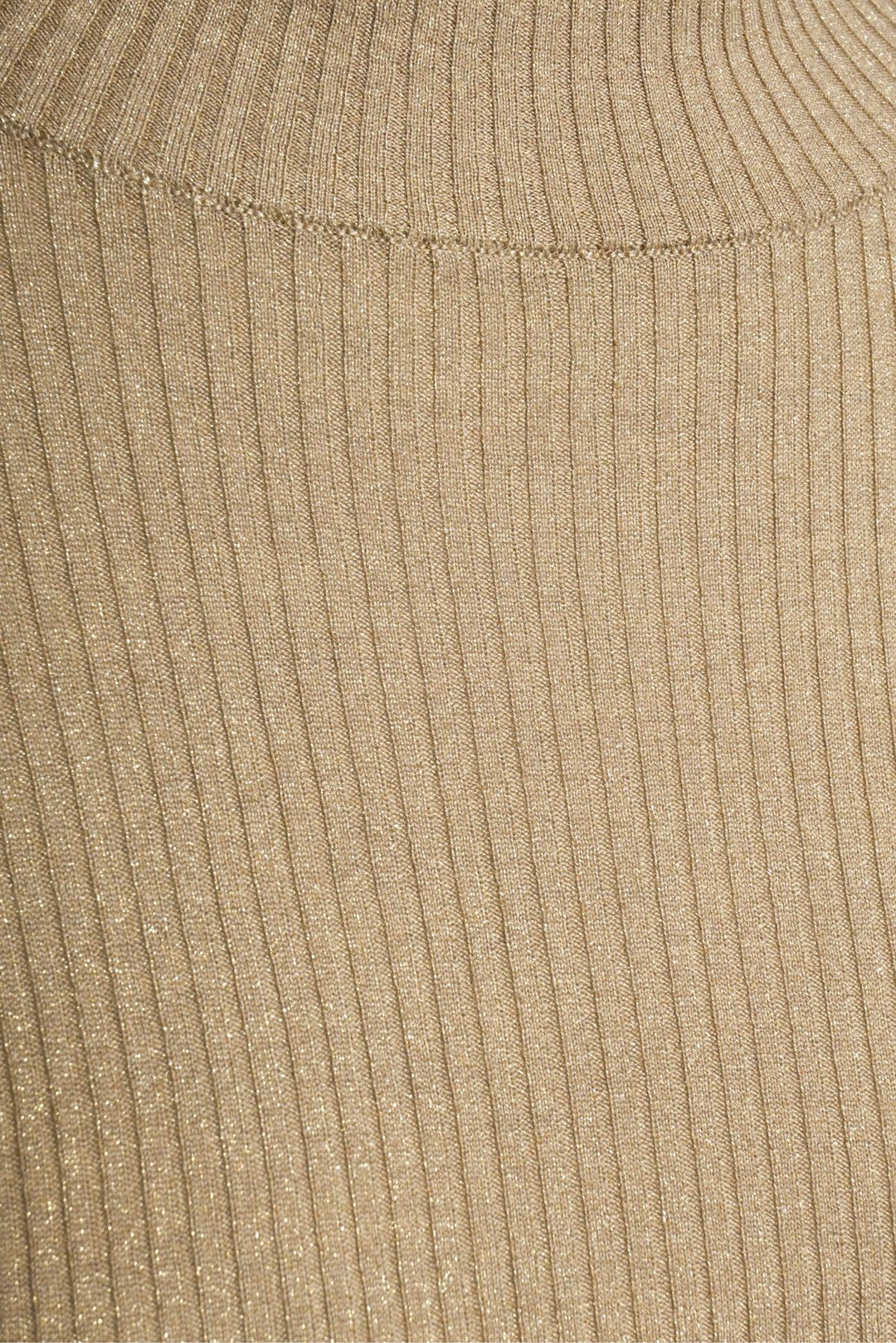 Brunello Cucinelli Size M Sparkle Cashmere & Silk Ribbed Turtleneck Tops