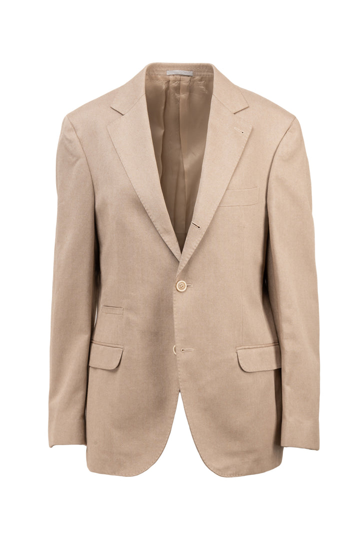 Brunello Cucinelli Size 40 Men's Single Breasted Cotton Blazer