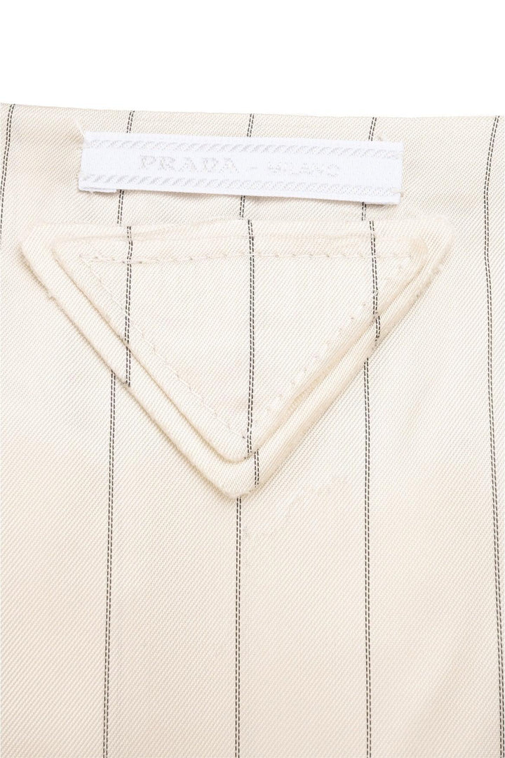 Prada Size 40 2024 Pinstripe Mini Dress