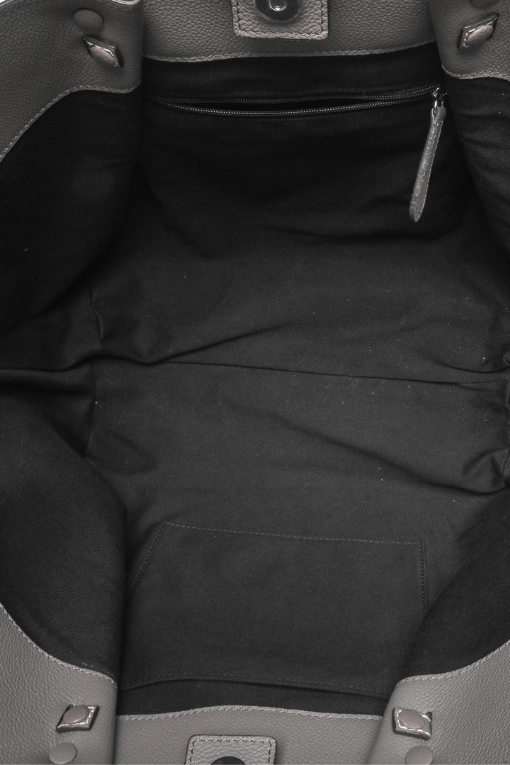 DEMELLIER LONDON The New York Leather Tote