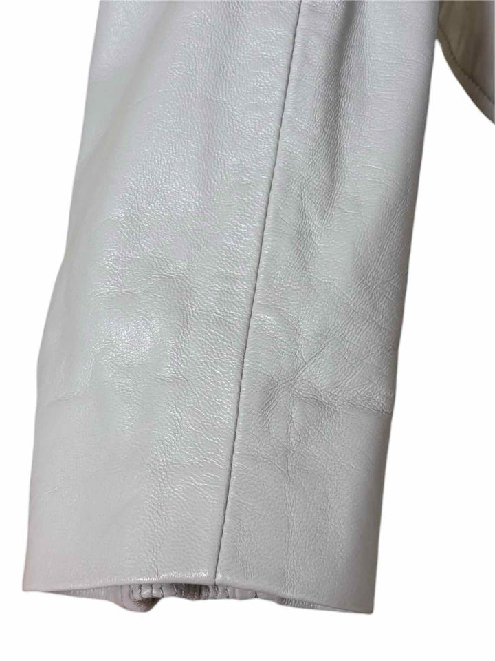 Lamarque Size M Leather Moto Jacket