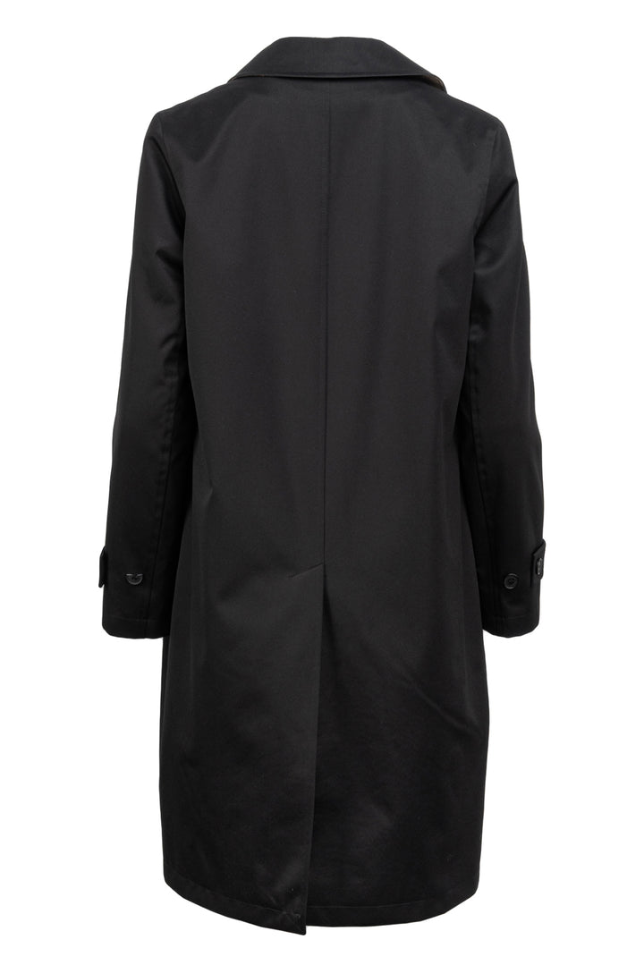 Burberry Size 2 Wool-Lined Poly Blend Mid-Length Coat