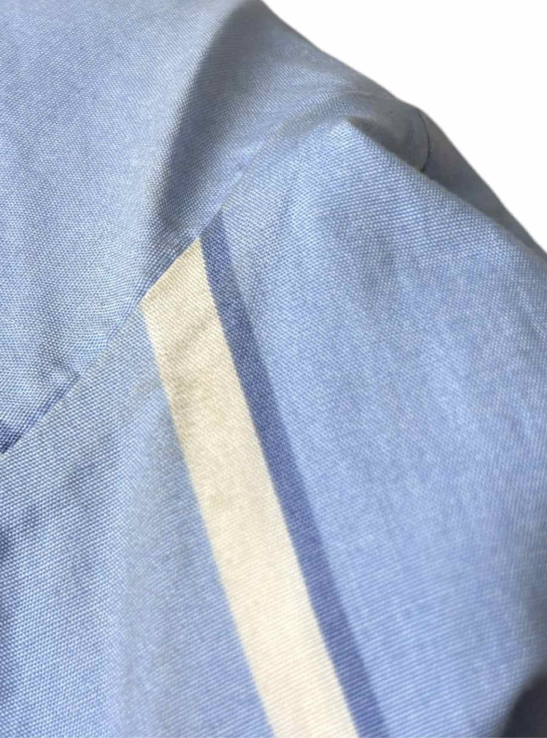 Balenciaga Size 38 Striped Cotton Short SleeveTops