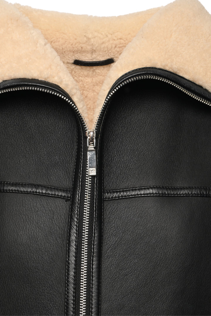 Toteme Size XXS Signature Shearling Jacket
