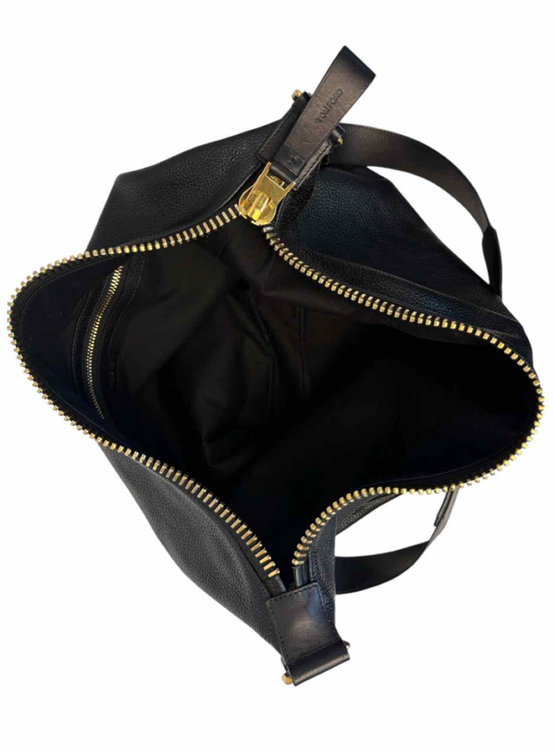 Tom Ford Large Leather Oversized Zipper Tote