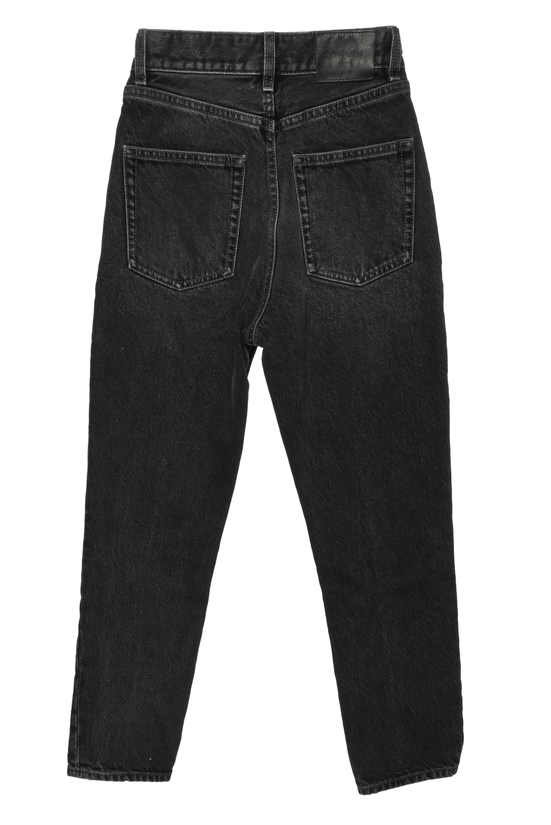 Saint Laurent Size 24 2025 Distressed Tapered Leg Jeans