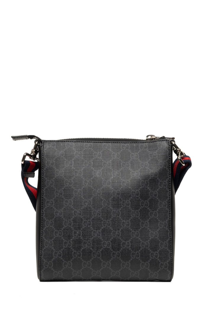 Gucci GG Supreme Flat Messenger Bag