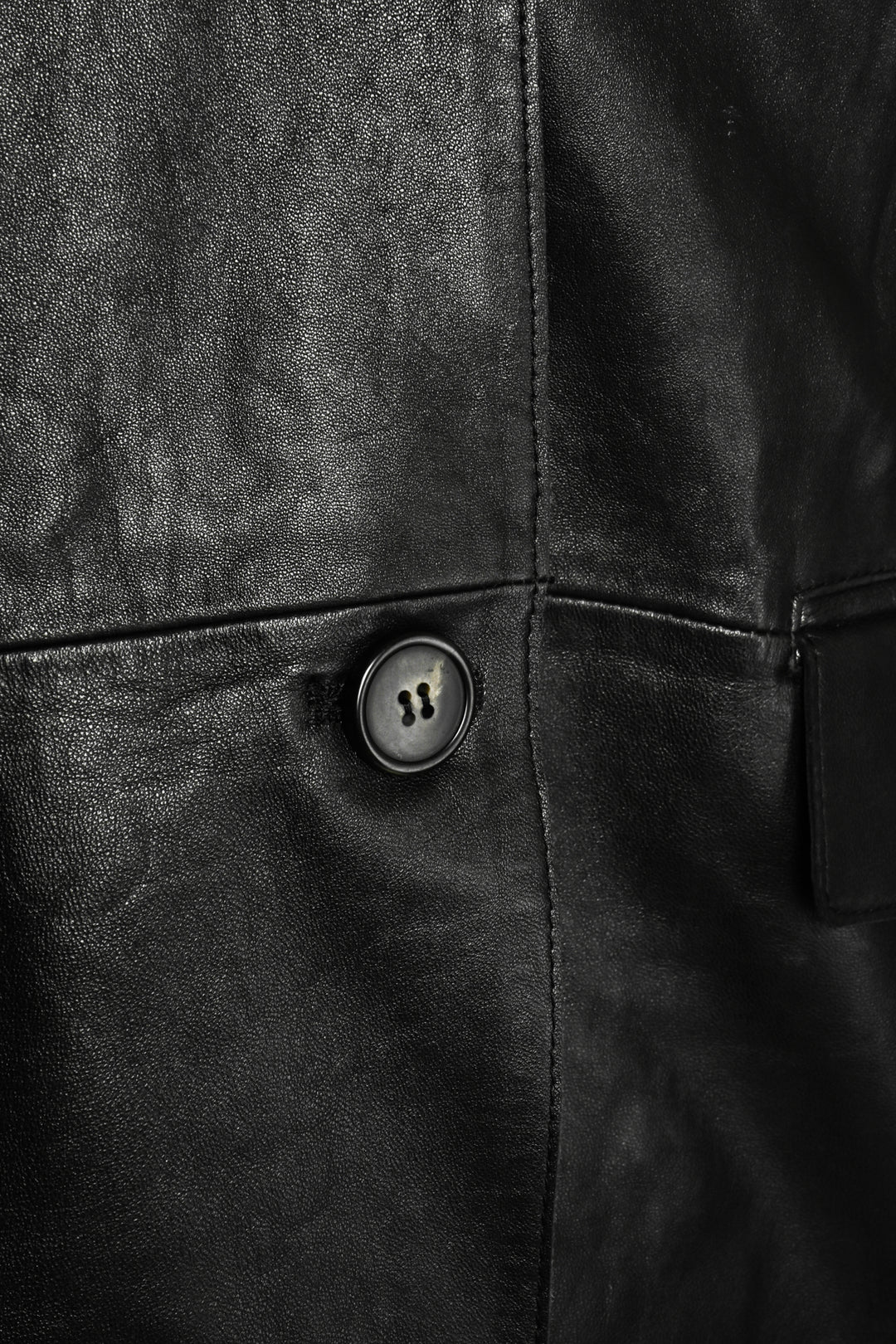 Weekend Max Mara Size 8 Marat Leather Blazer Jacket