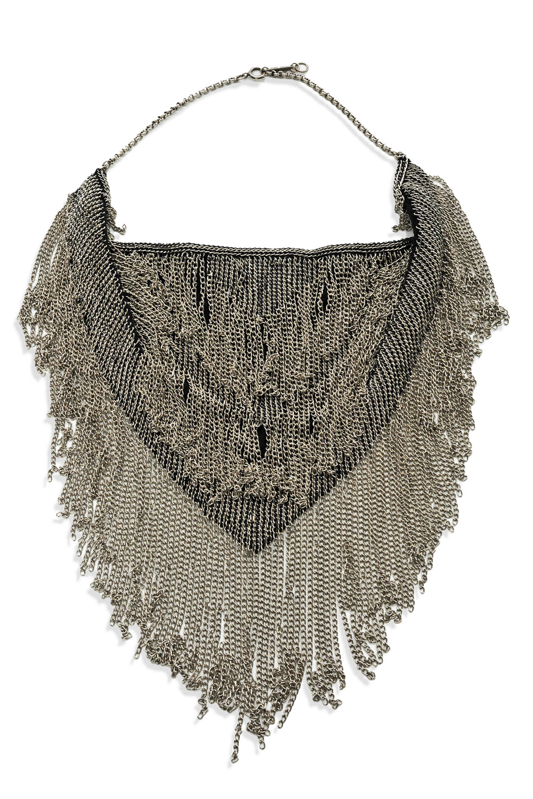 Isabel Marant Linares Fringe Bib Necklace