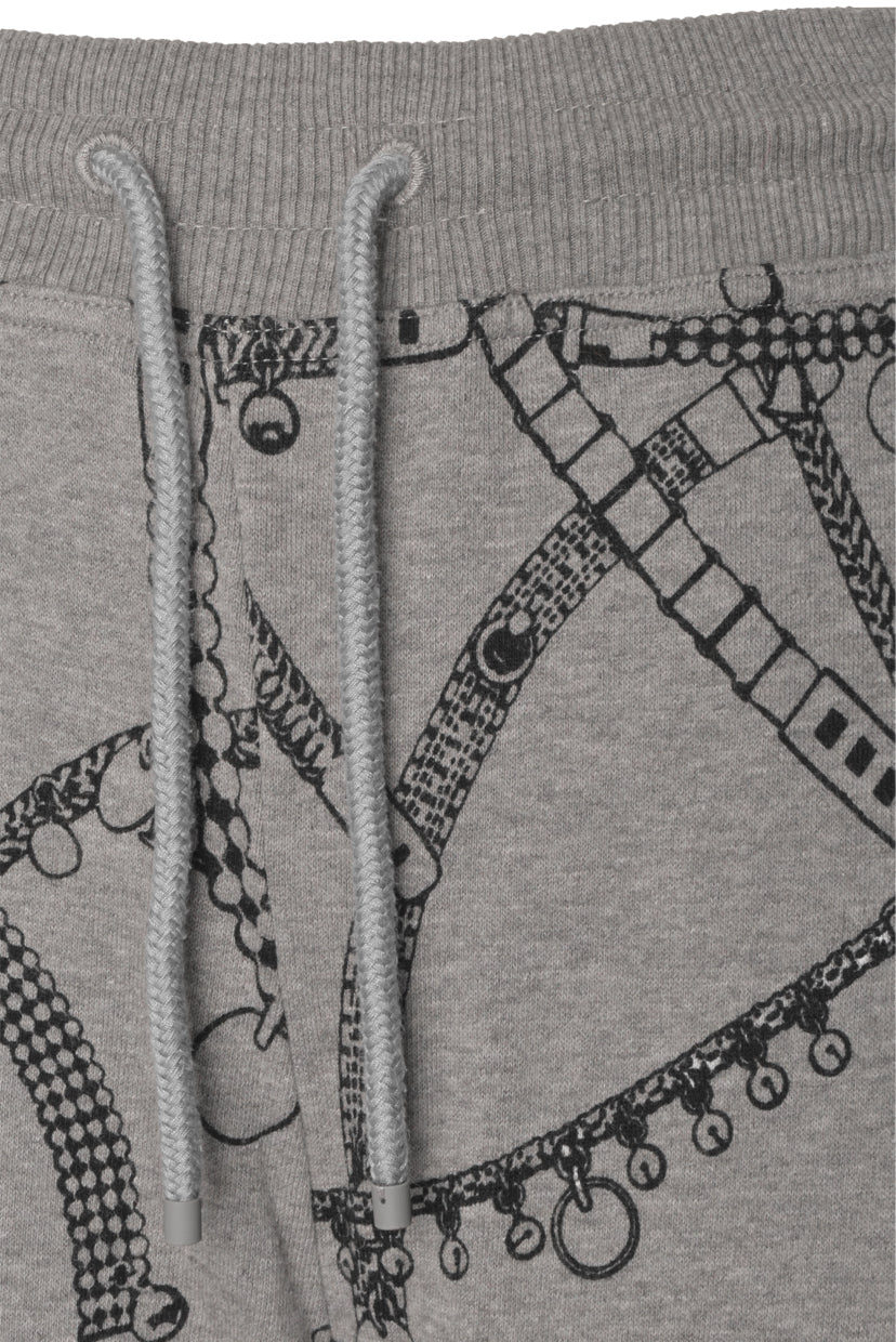 Hermes Size 34 "Tresor de Medor" Jogging Pants