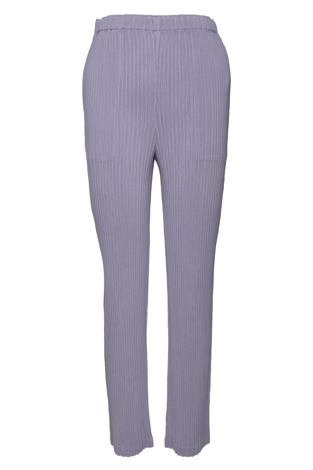 Issey Miyake Size 2 Asagao Purple Pleated Hatching Pants