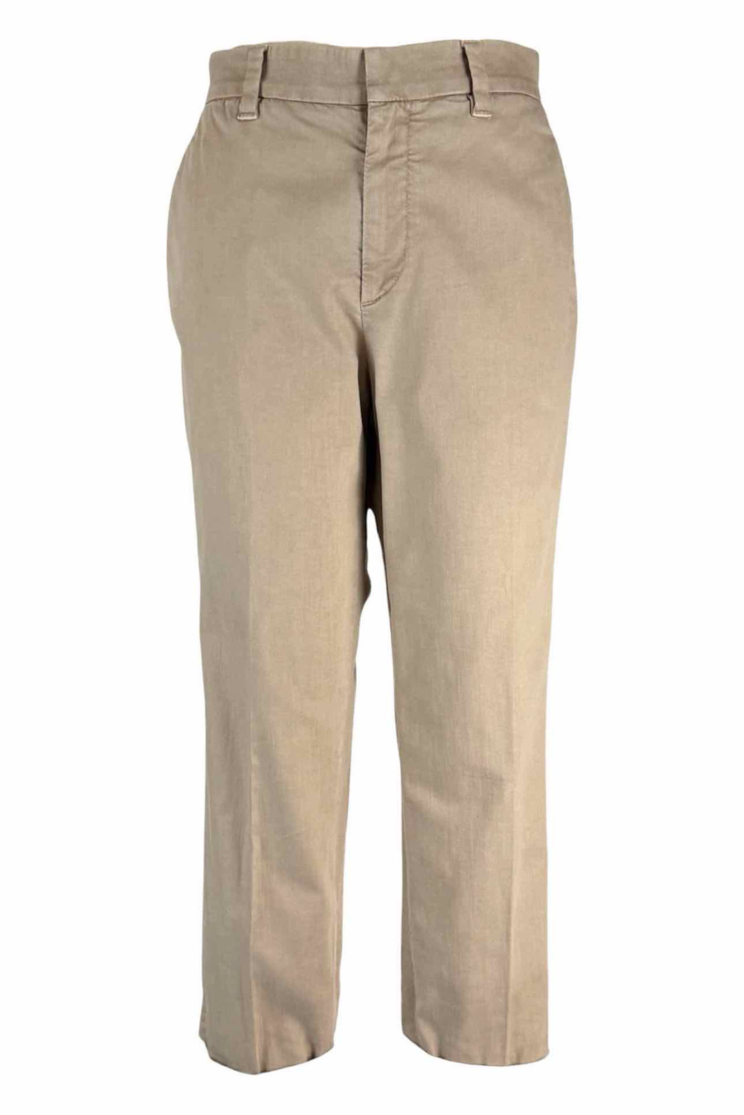 Brunello Cucinelli Size 6 Cotton Tapered Leg Pants