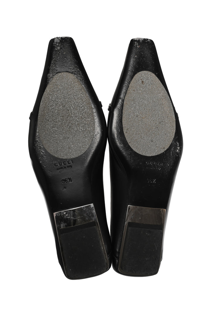 Gucci Size 36.5 Vittoria Ballerina Flats