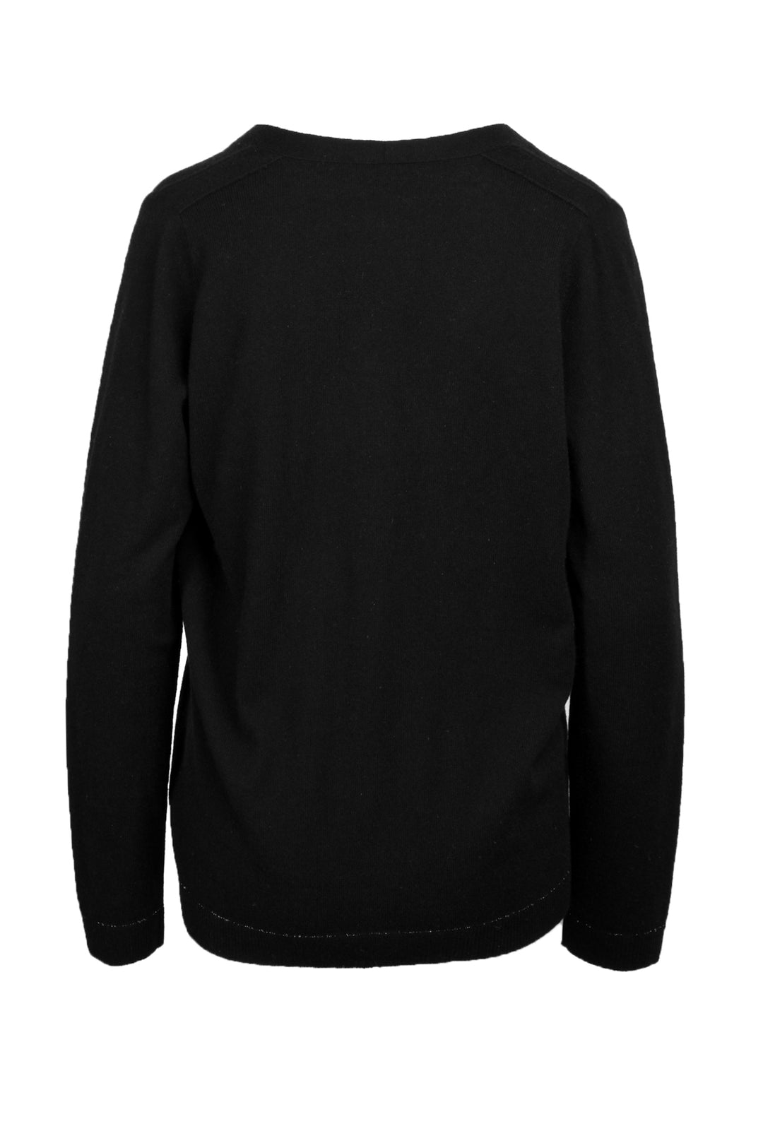 Lafayette 148 Size L Cashmere Sequin Embellished Cardigan