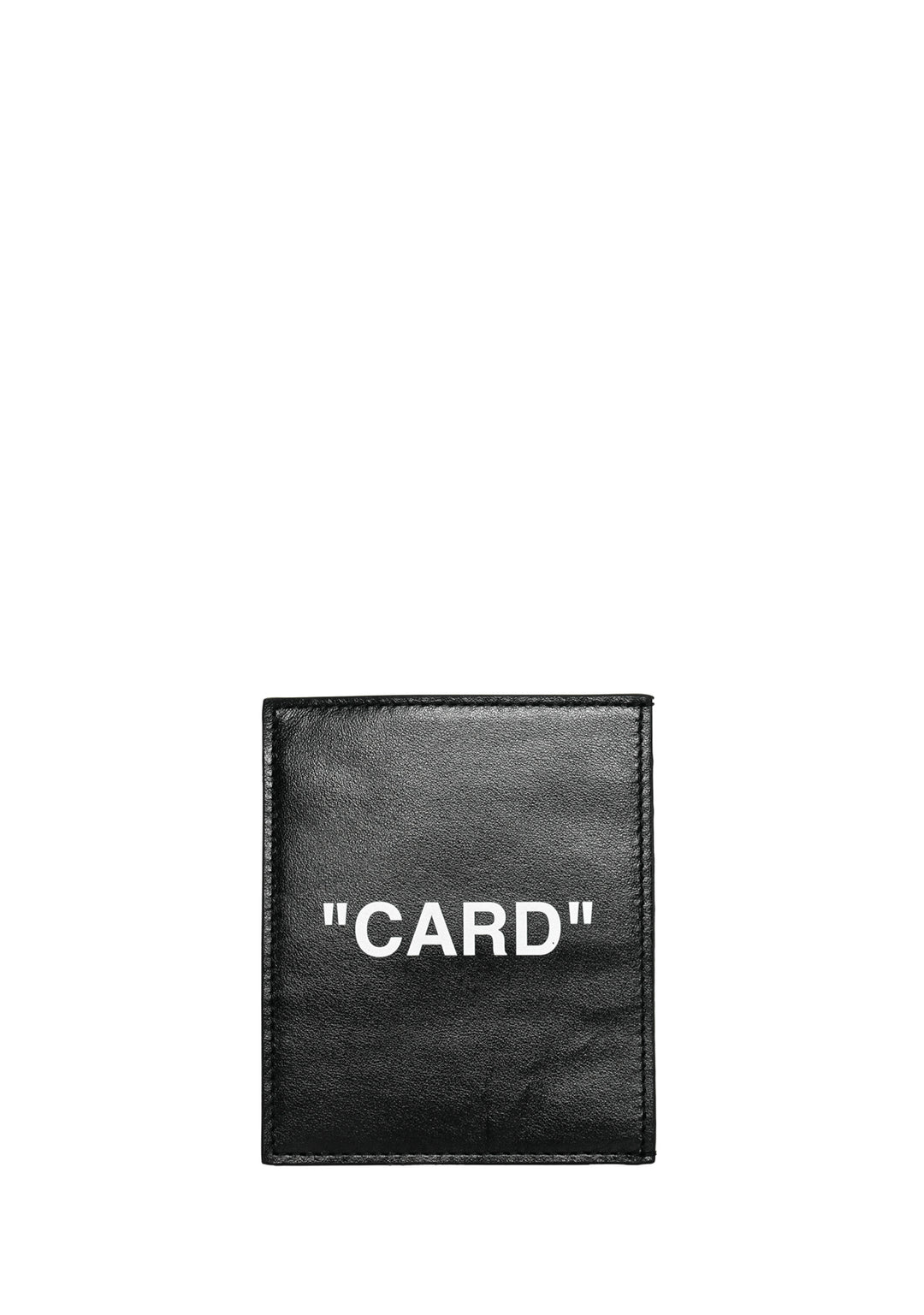Off White Quote Card Holder