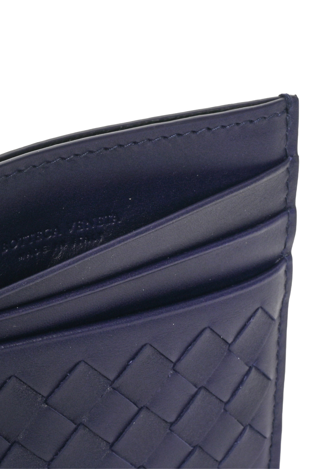 Bottega Veneta Intrecciato Leather Card Holder