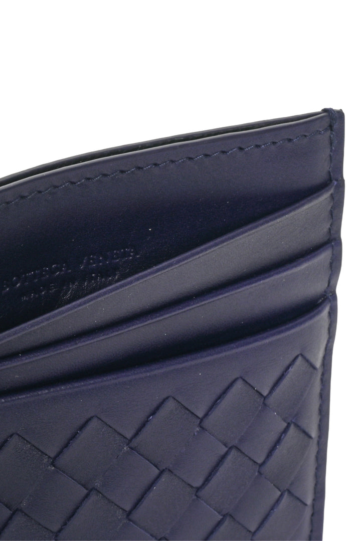 Bottega Veneta Intrecciato Leather Card Holder