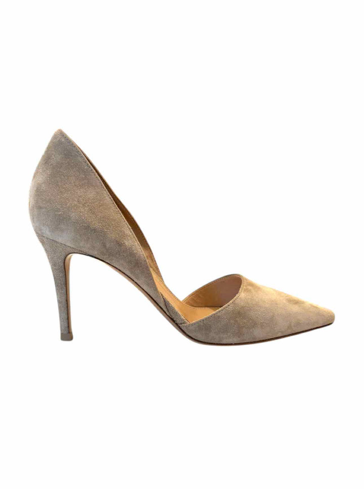 Gianvito Rossi Size 39.5 Suede Pumps
