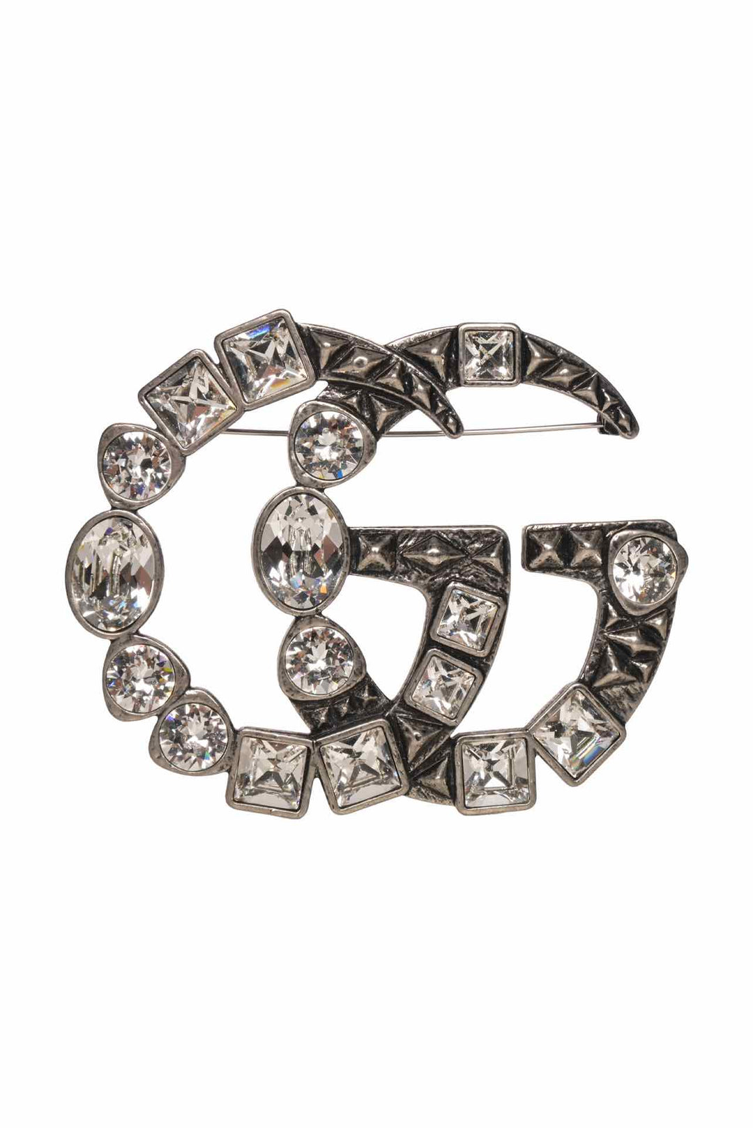 Gucci Crystal GG Large Brooch