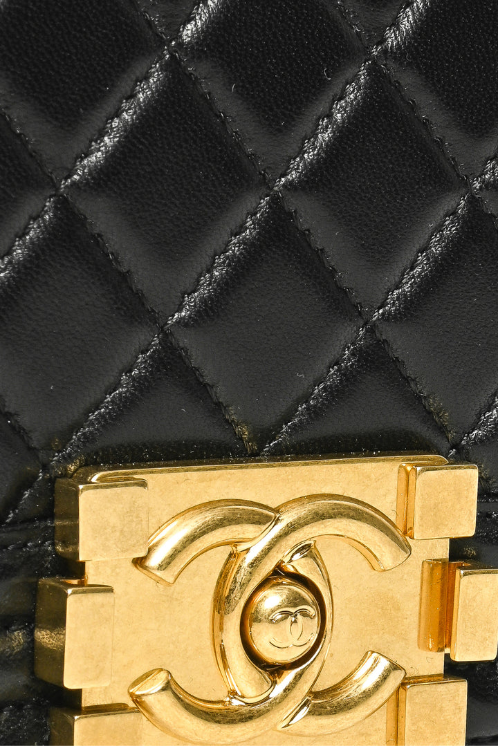 Chanel 2015-2016 Medium Quilted Boy Bag