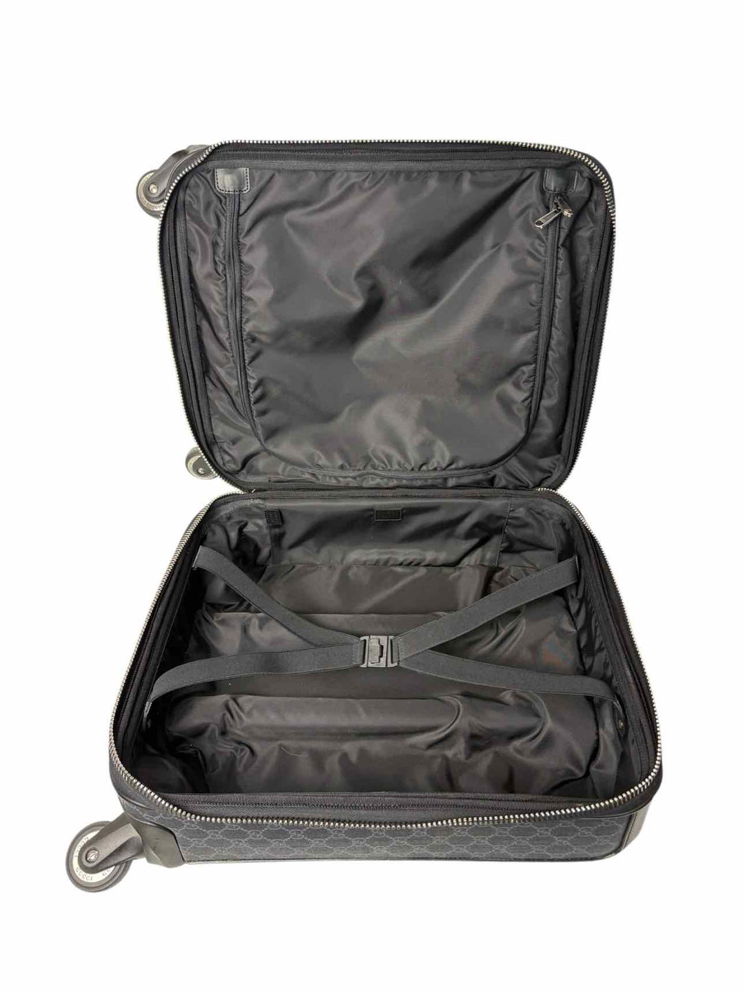 Gucci GG Supreme Carry On Rolling Suitcase Luggage