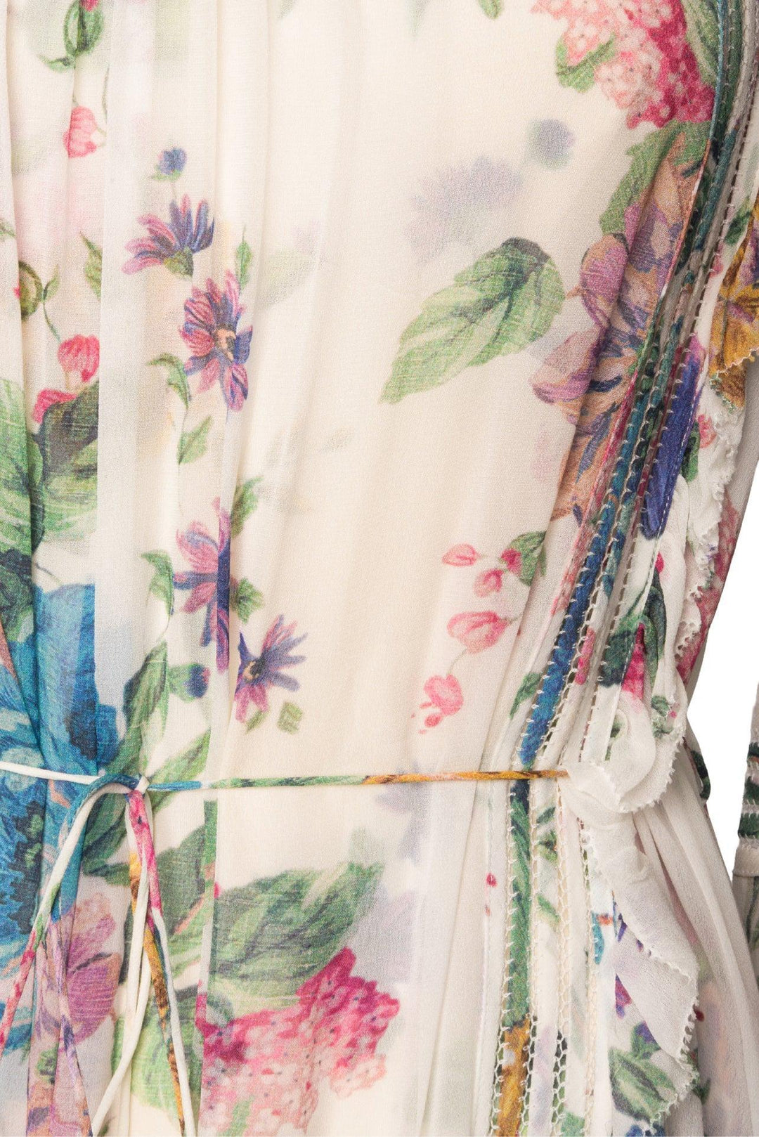 Zimmermann Size 1 Ninety-Six Linear Midi Dress