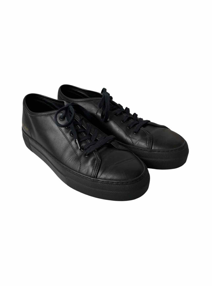 Common Projects Tournament Low Super in Leather Black Size 38 Sneaker