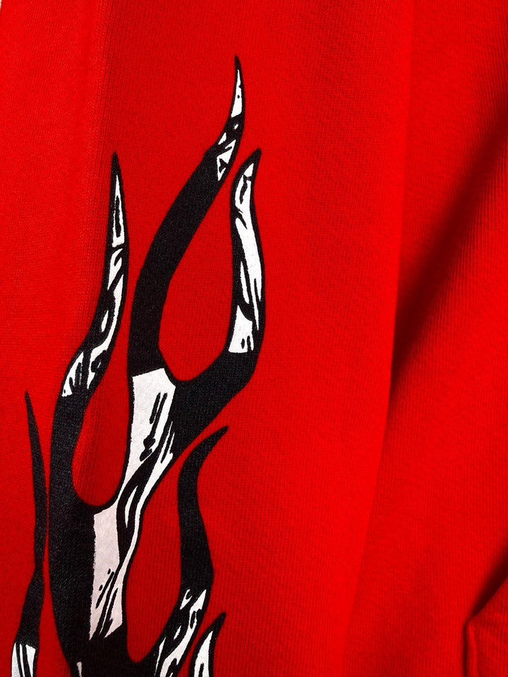 Chrome Hearts Size S x Matty Boy Flames Hoodie