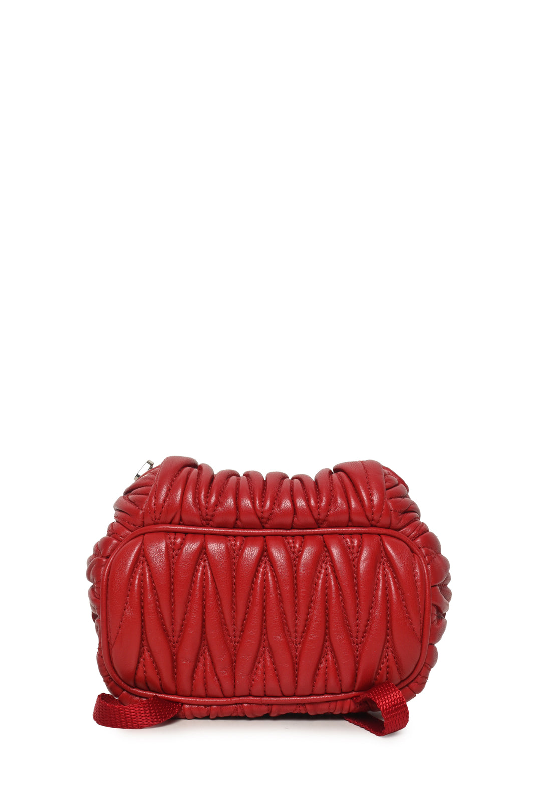 Miu Miu Matelasse Leather Mini Chain BackPack