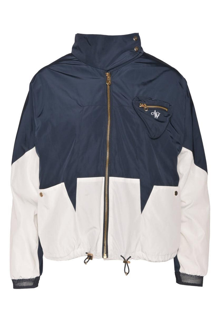 A.O.W Size S Colour Block Windbreaker Jacket