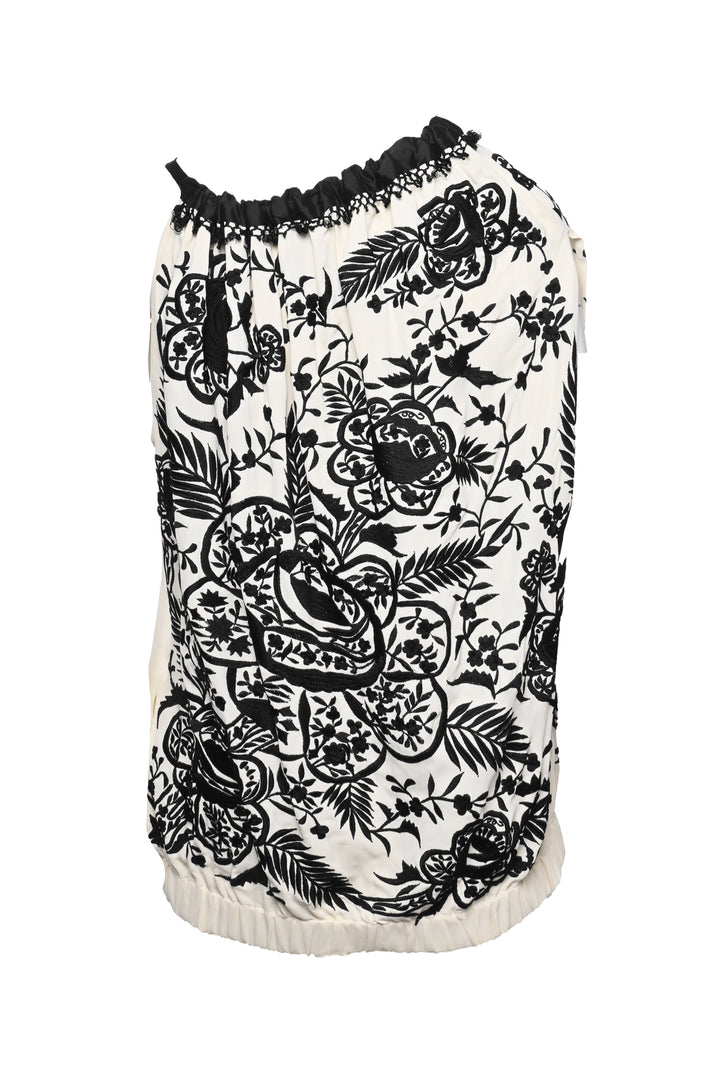 Dries Van Noten Size 36 Embroidered Tank Top