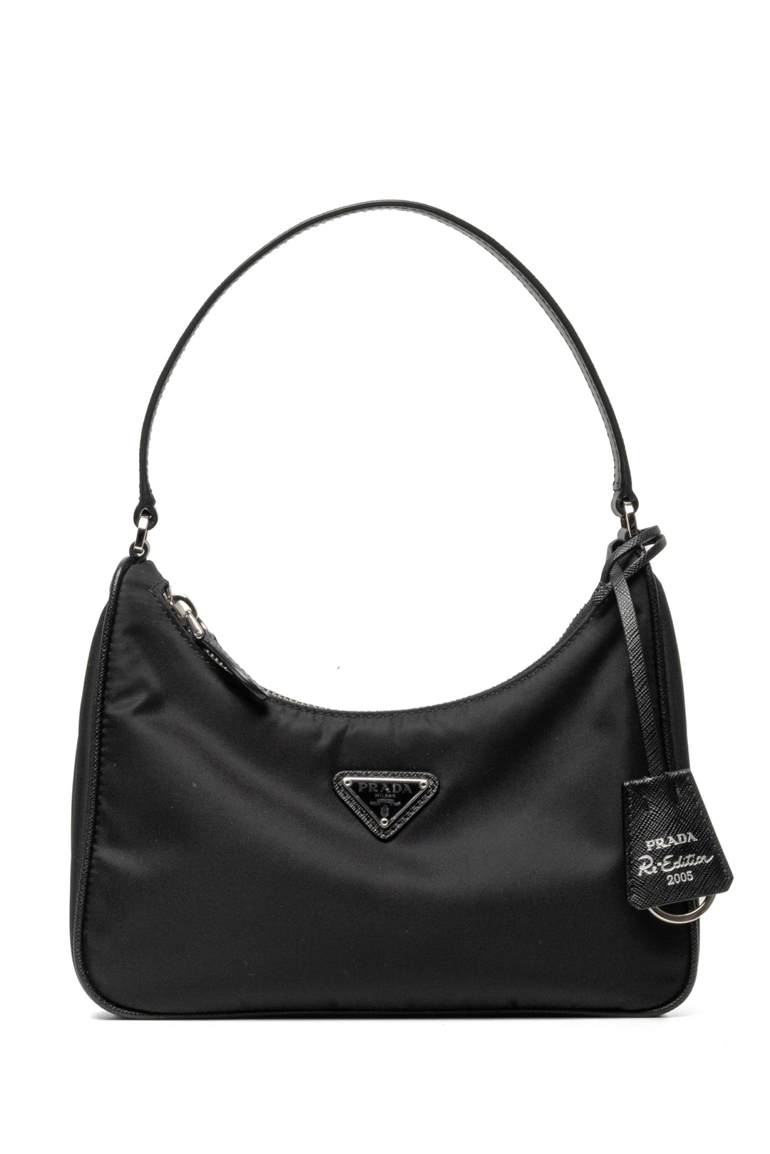 Prada Prada Re-Edition 2005 Re-Nylon & Saffiano Leather Mini Shoulder Bag