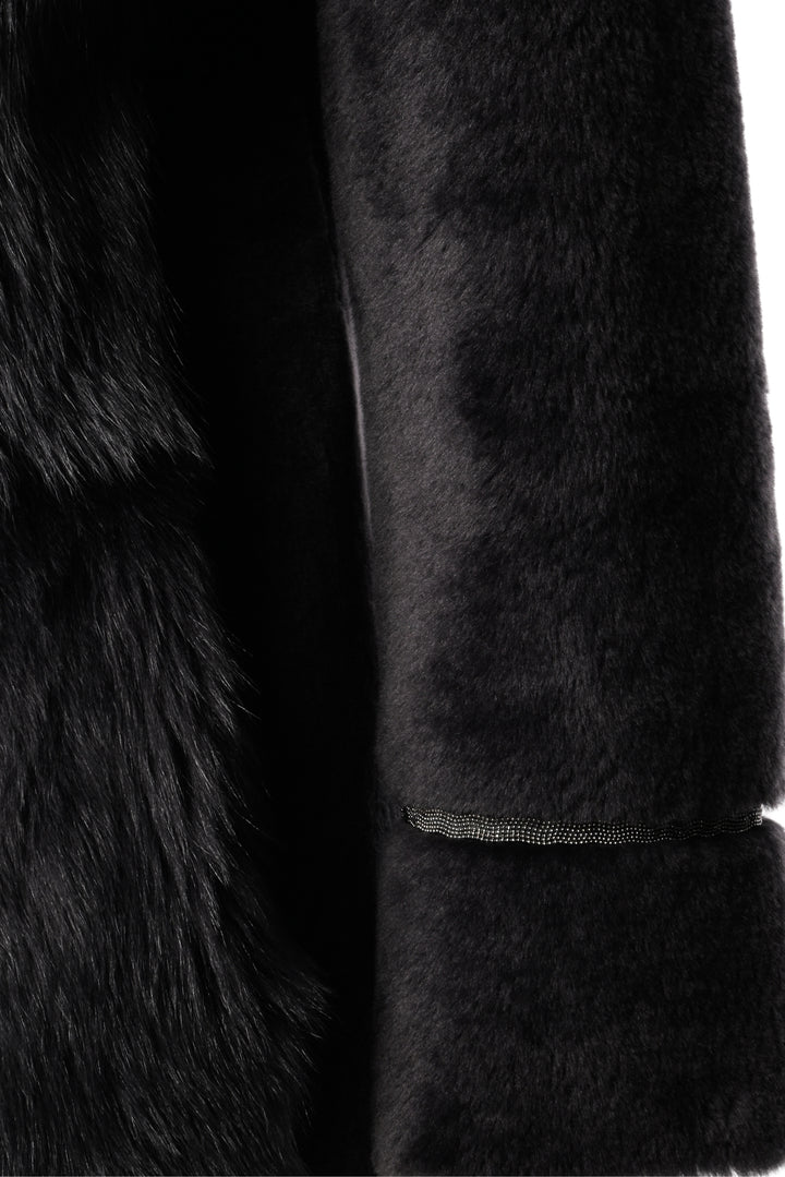 Rocco Ragni Size S Reversible Shearling Coat