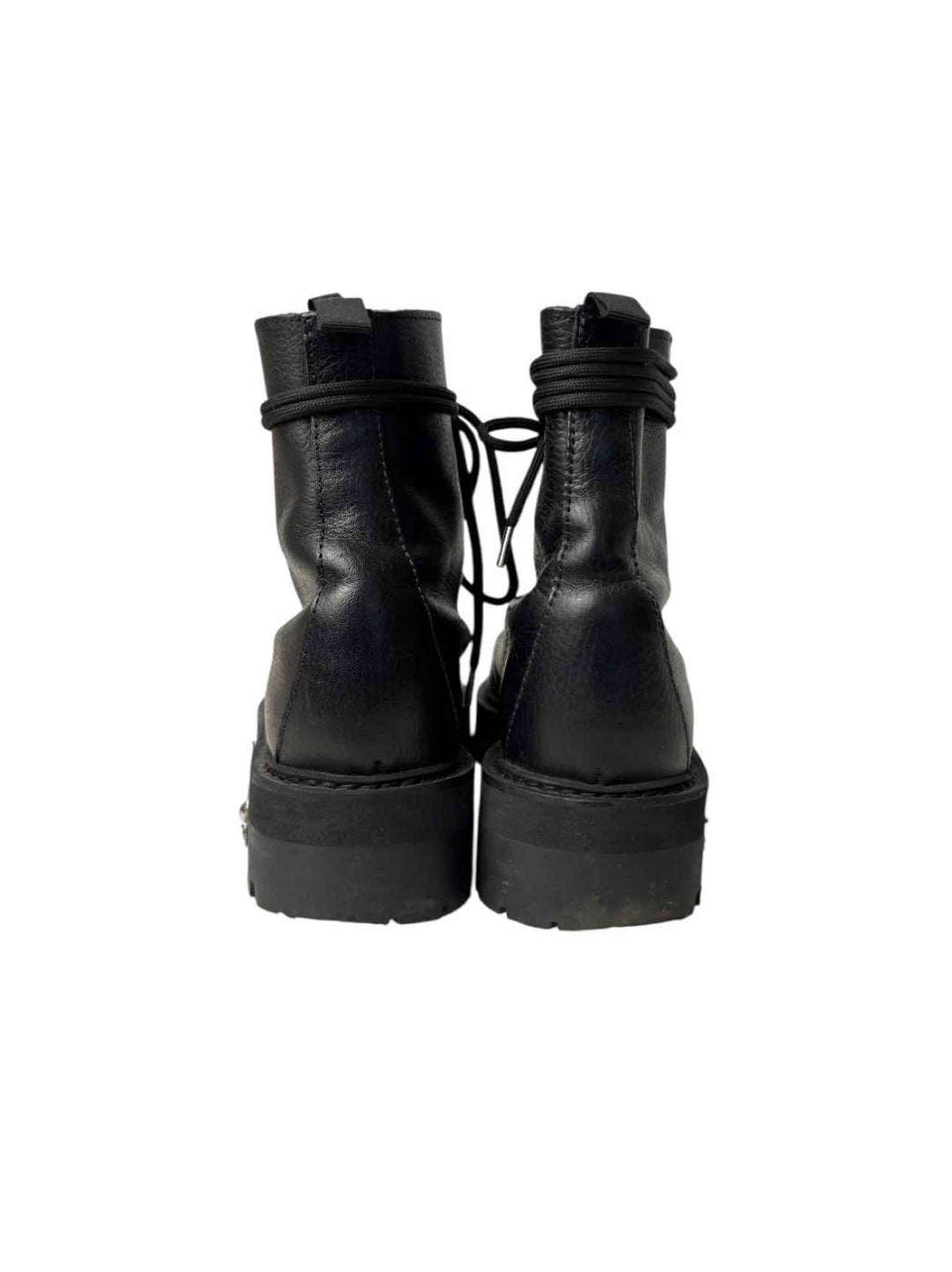 Off-White Leather Hiking Size 38 Ankle Boots