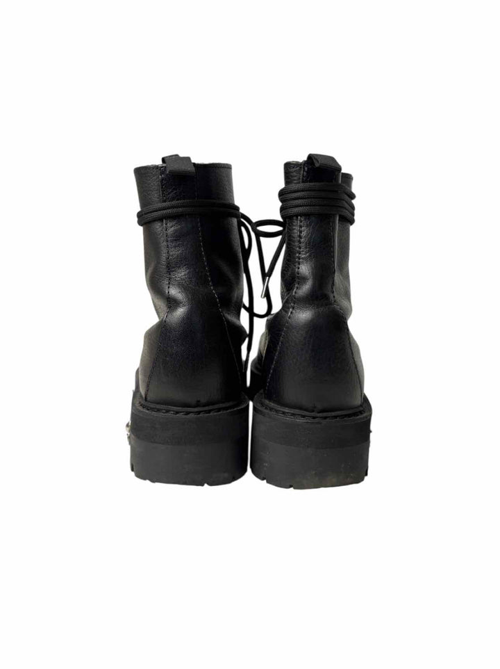 Off-White Leather Hiking Size 38 Ankle Boots