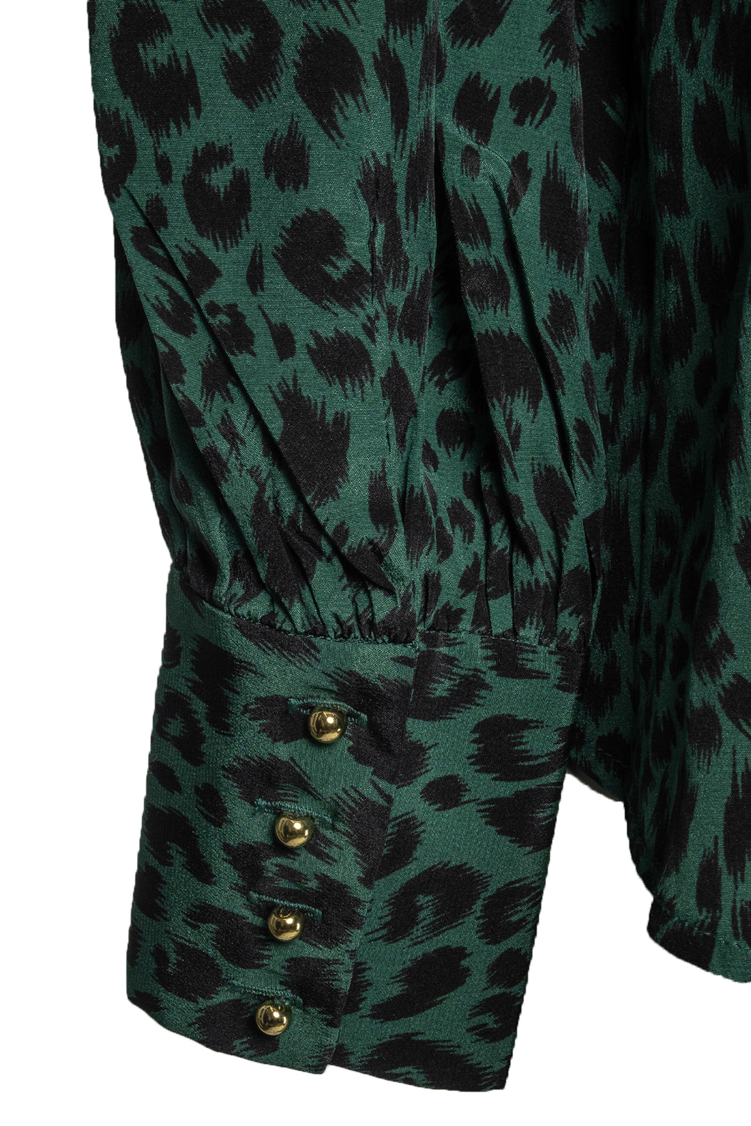 Zimmermann Size 3 Silk Leopard Print Long Sleeve Tops