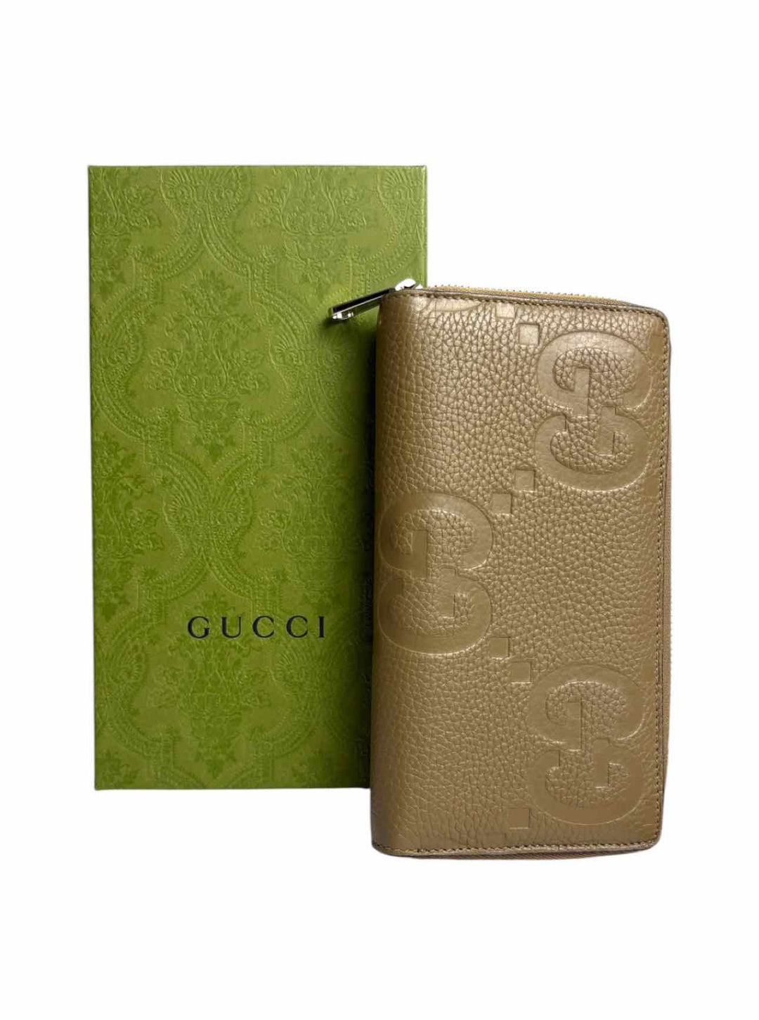 Gucci Jumbo GG Zip-around Long Wallet