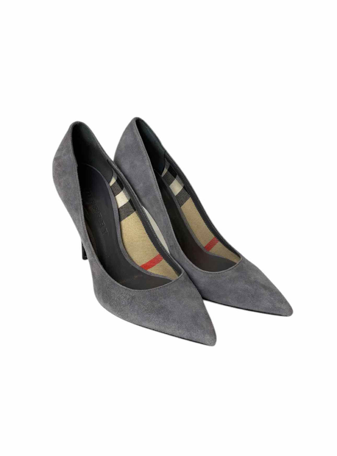 Burberry Size 35 Suede Pumps
