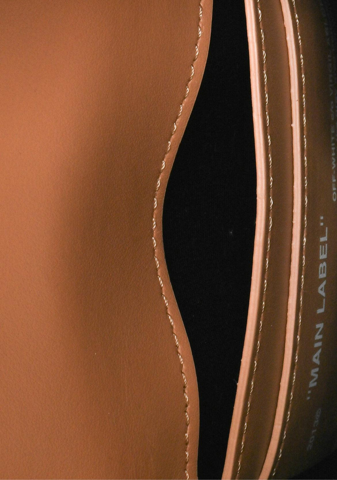 Off White Mirror Baby Flap Bag