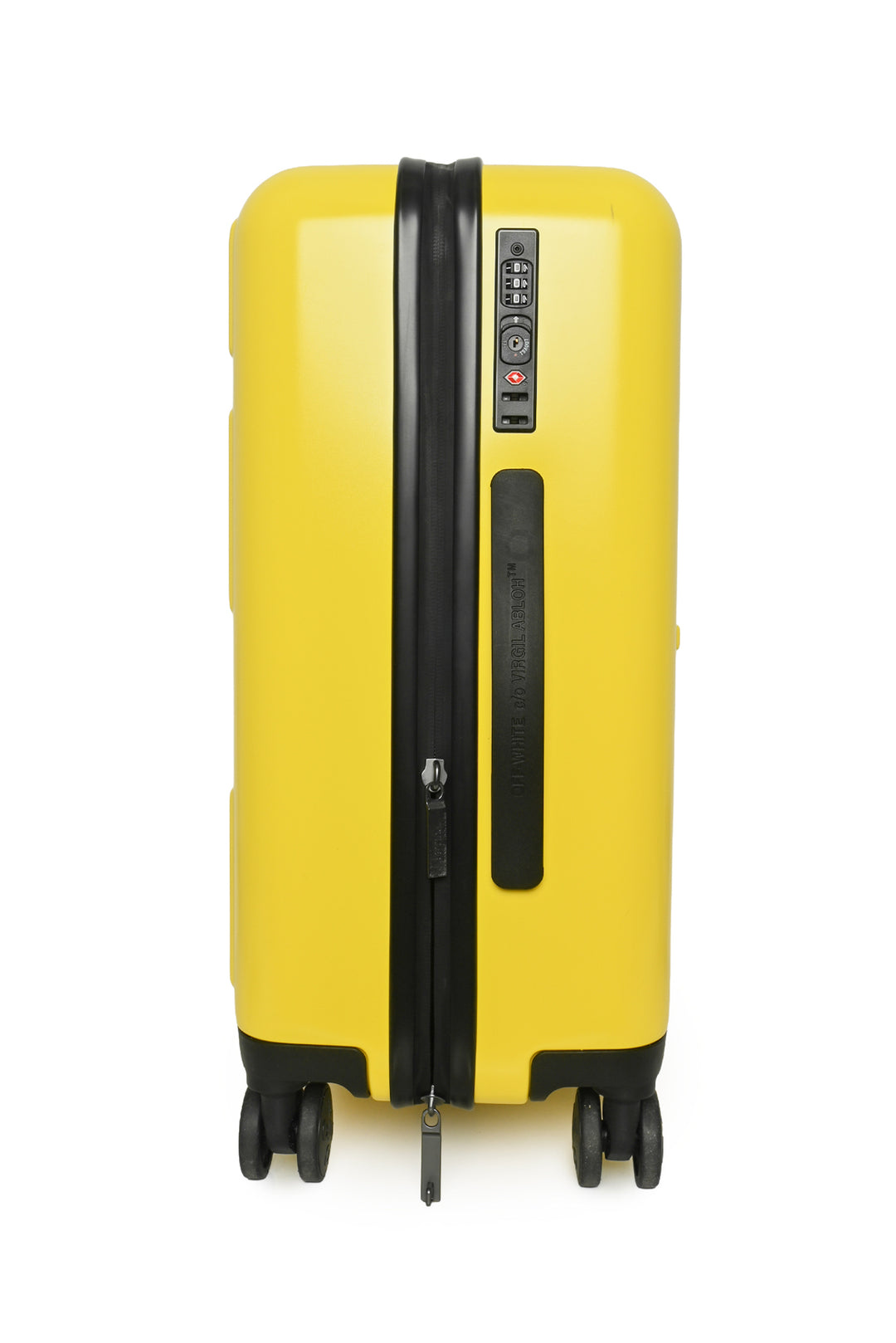 Off White Arrow Trolley Suitcase