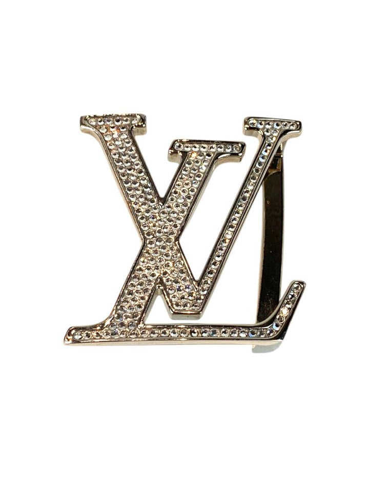 Louis Vuitton Size OS LV Crystal Belt Buckle