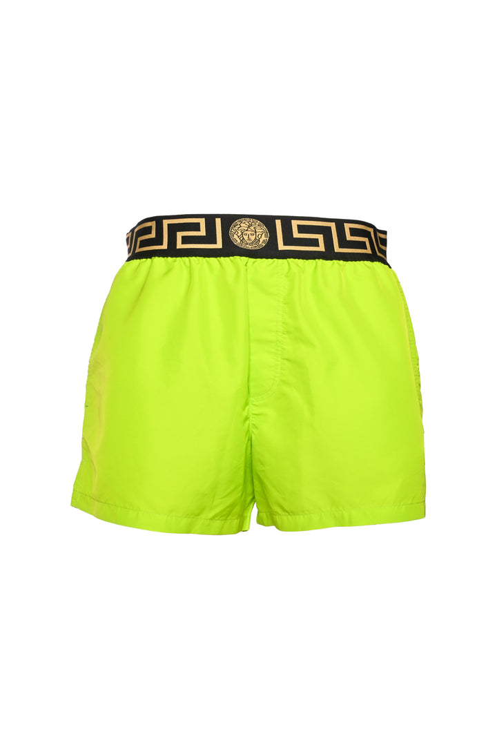 Versace Size 4 Men's Greca Swim Shorts