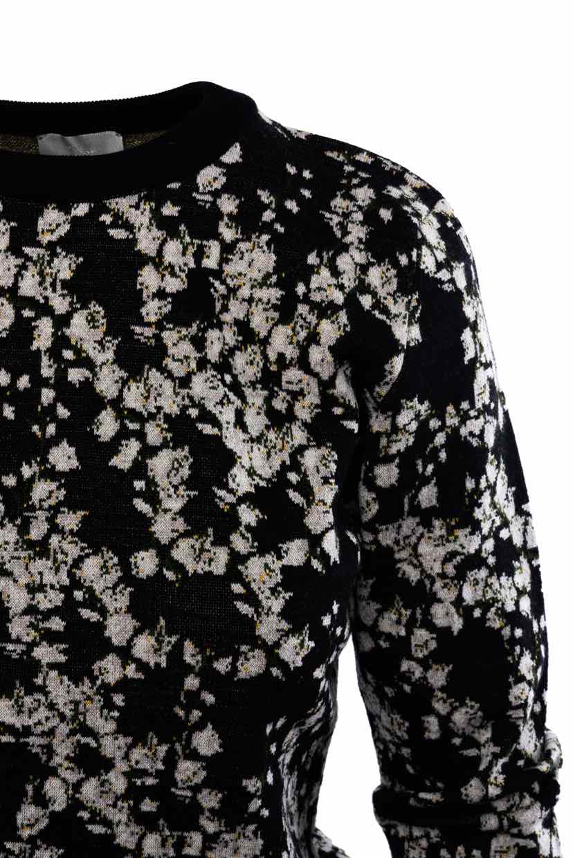 Dior Size XS Printed Wool Sweater