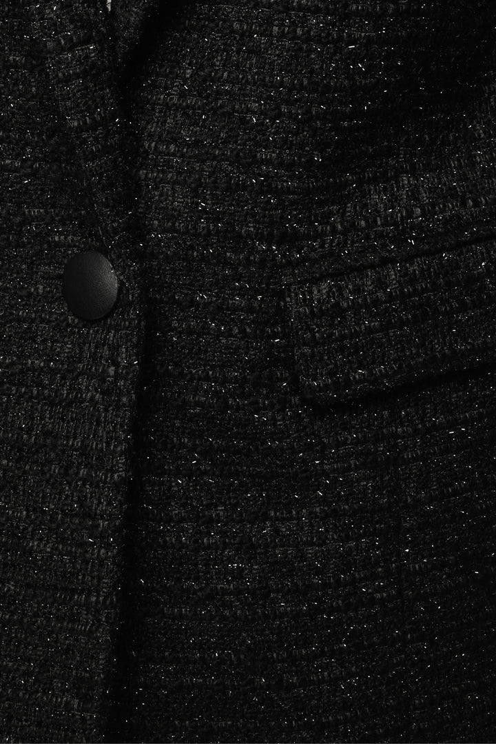 The Kooples Size 34 Tweed Single Breasted Blazer