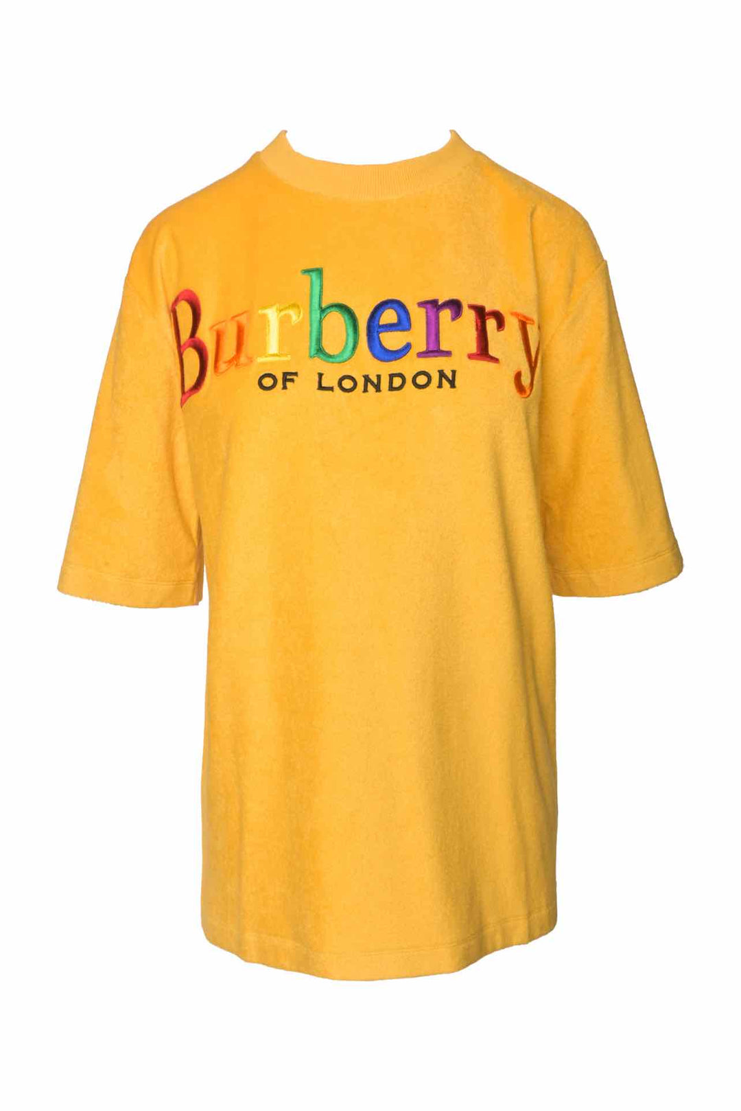 Burberry Size XS Men's Logo Towel T-shirt